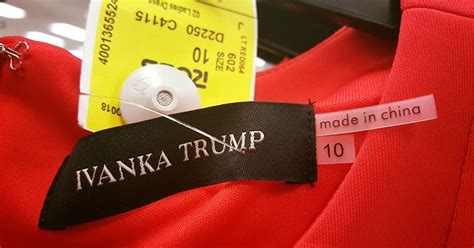 are ivanka trump clothes made in china